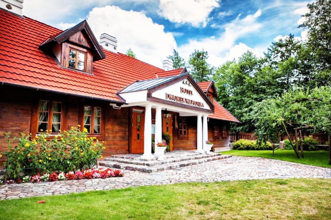 Hotel Dworek Wapionka Górzno Exterior foto